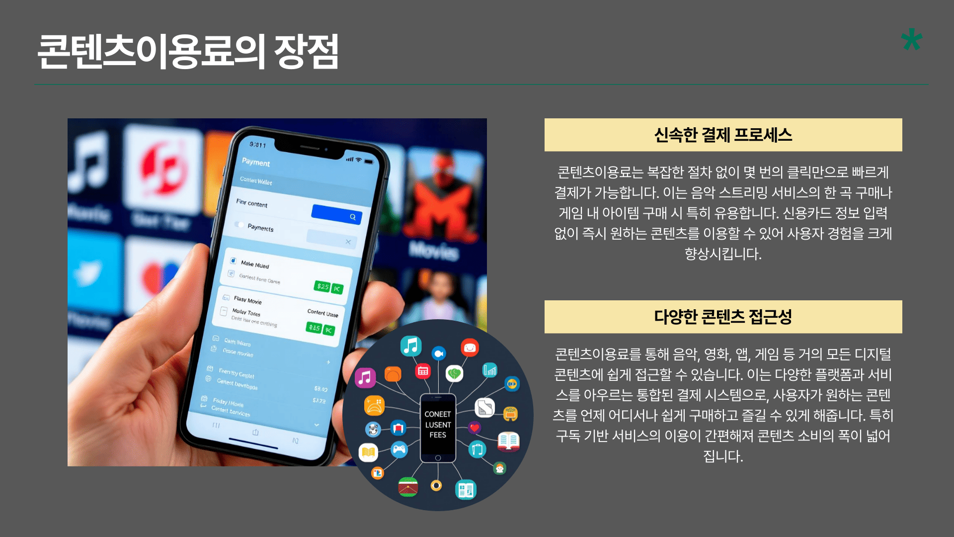 콘텐츠이용료